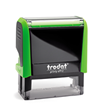 4912 Trodat Printy 4912 Self Inking Text Stamp Green, 47x18mm, Replacement inkpad 6/4912